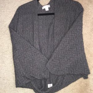 Dark gray cardigan